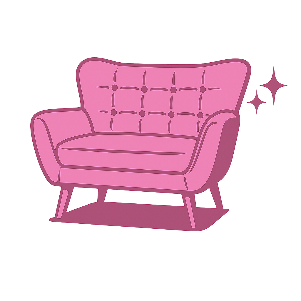 Siège nettoyage rose